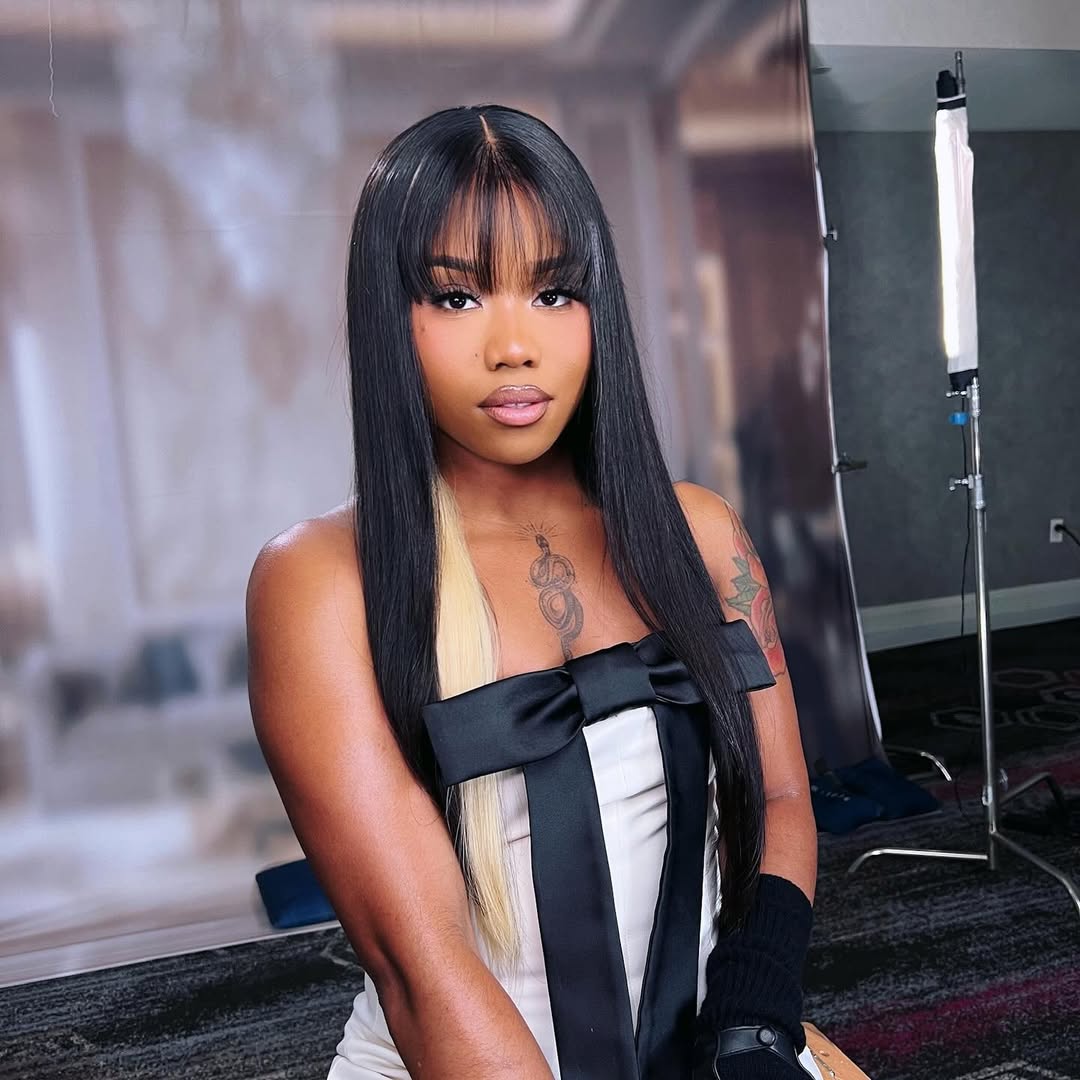 Black And Blonde HD Frontal Wig