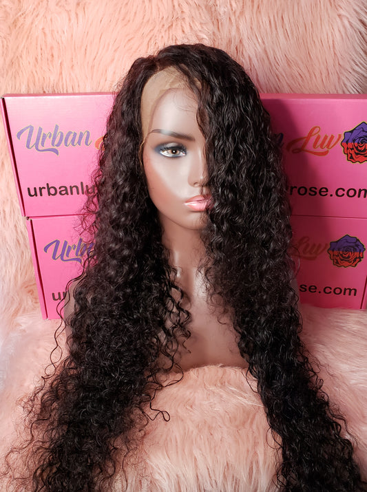 Deep Wave Frontal HD Lace Wigs