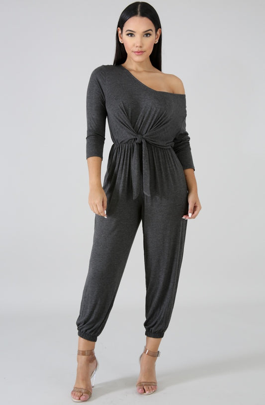 Wrapped Up In Joy Jumpsuit