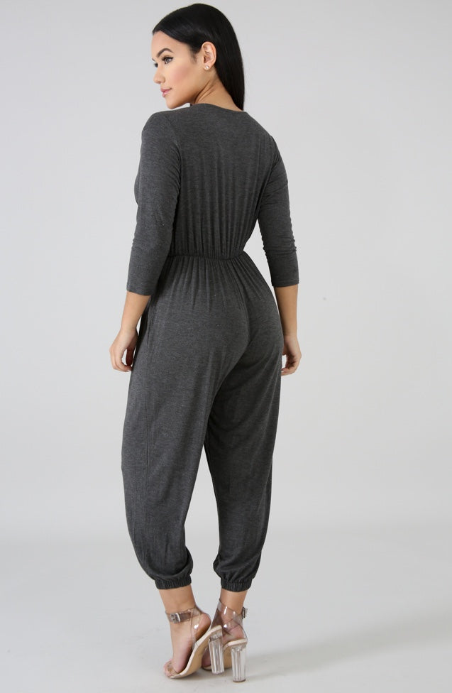 Wrapped Up In Joy Jumpsuit