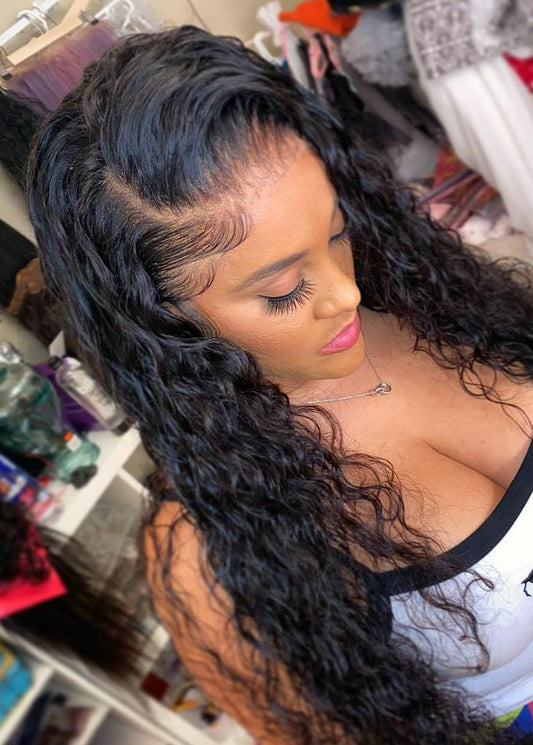 Water Wave Frontal HD Lace Wigs