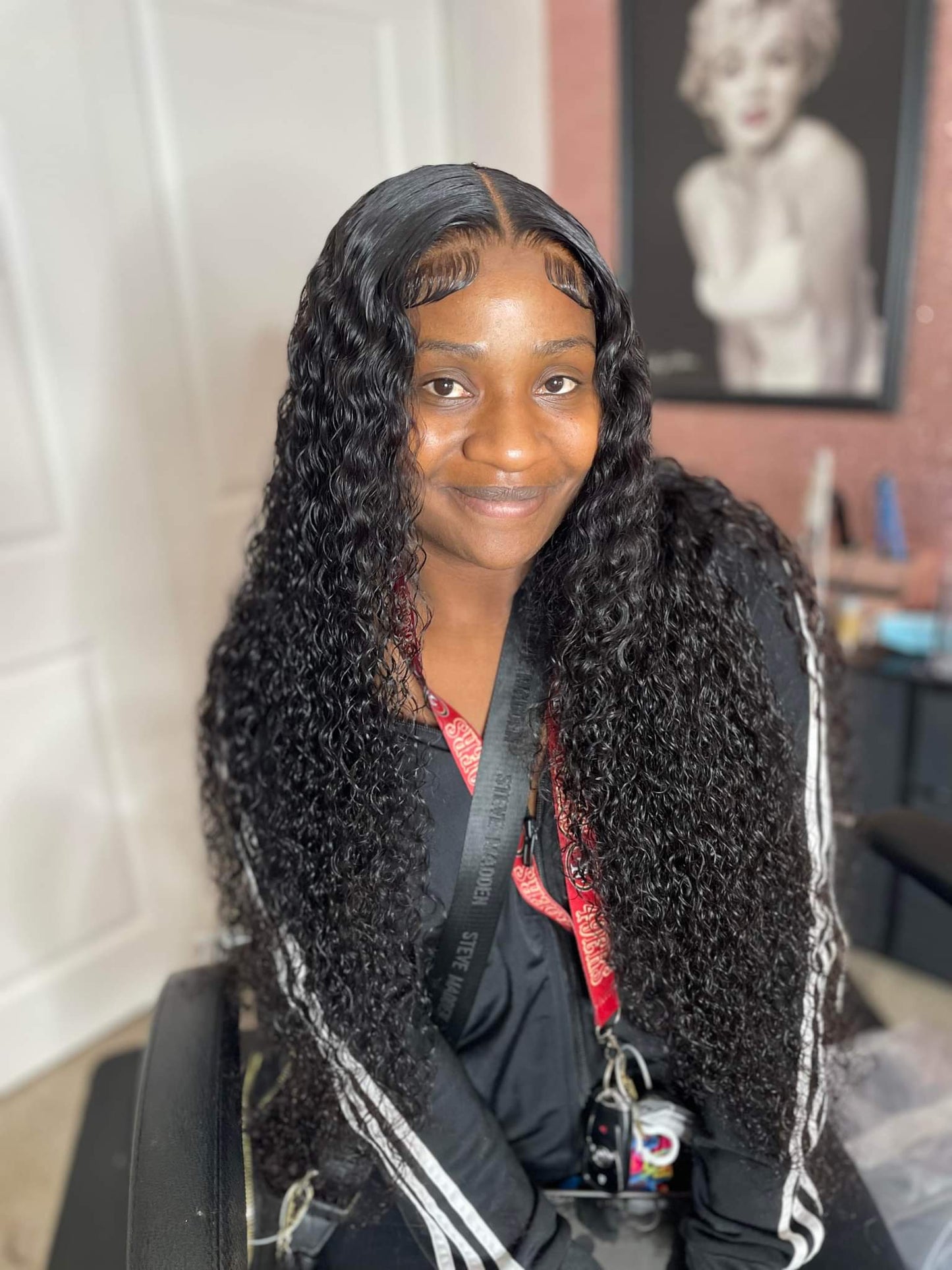 Deep Wave Closure HD Lace Wig (Glueless Wig)